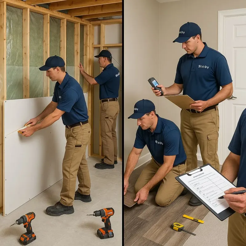 Repairs and Reconstruction process in Webster Groves, MO