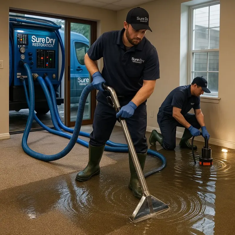 Water Extraction and Removal process in Webster Groves, MO